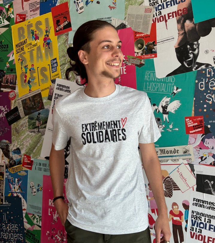 T-shirt "Extrêmement solidaires"