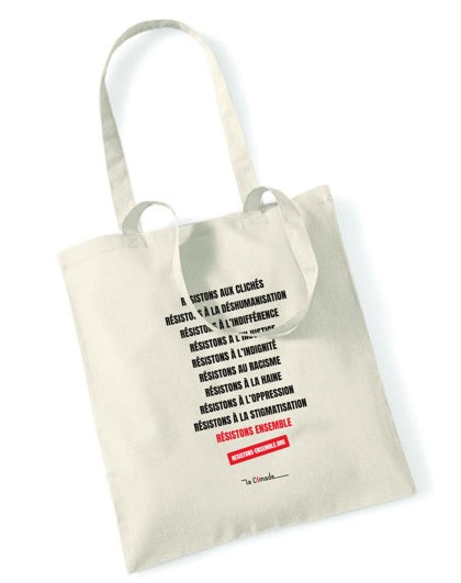 Sac "Résistons ensemble"