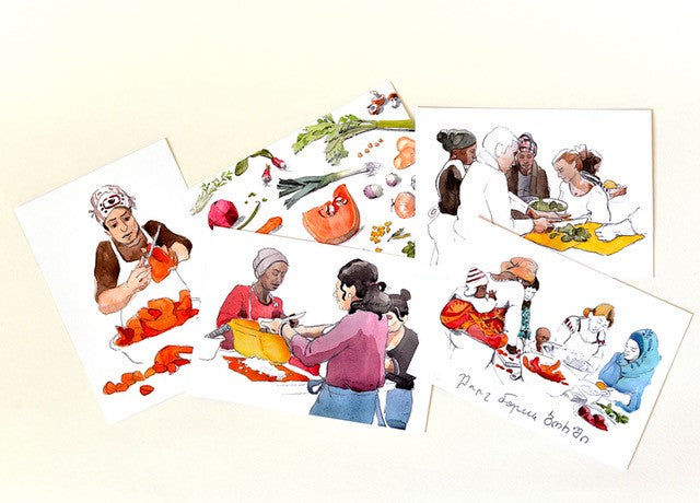 Cartes postales - Les bonnes soupes