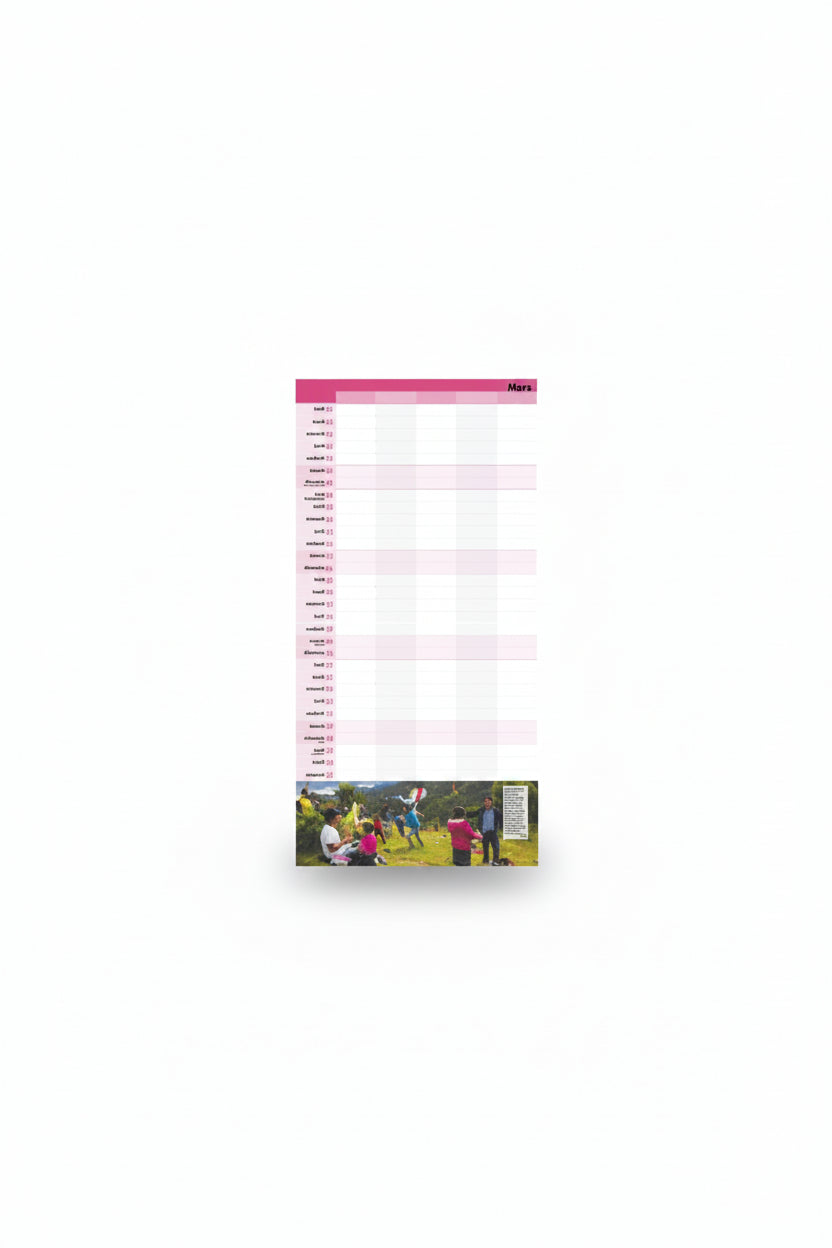 Calendrier partagé 2027