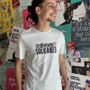 T-shirt UNISEXE "Extrêmement solidaires"